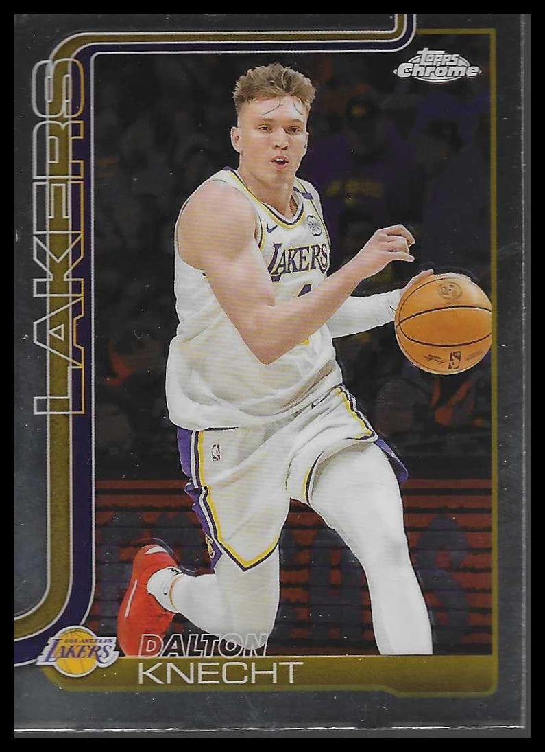 2025-26 Topps Chrome #130 Dalton Knecht