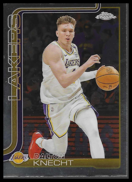 2025-26 Topps Chrome #130 Dalton Knecht