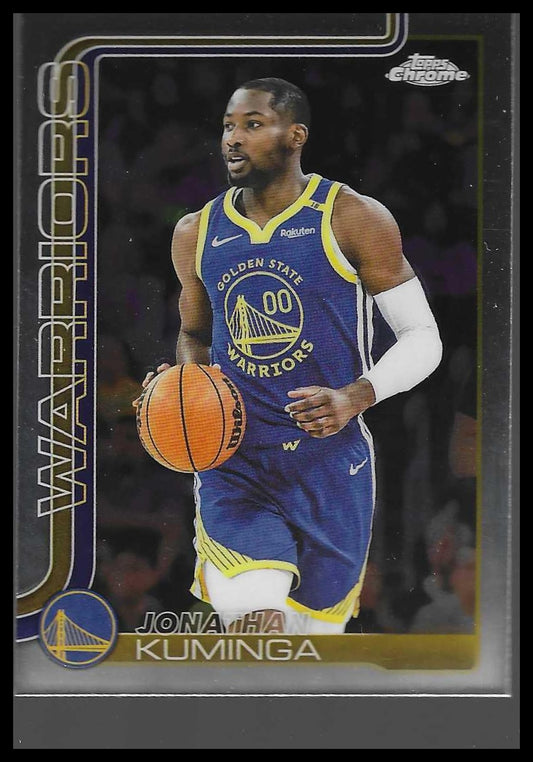 2025-26 Topps Chrome #211 Jonathan Kuminga