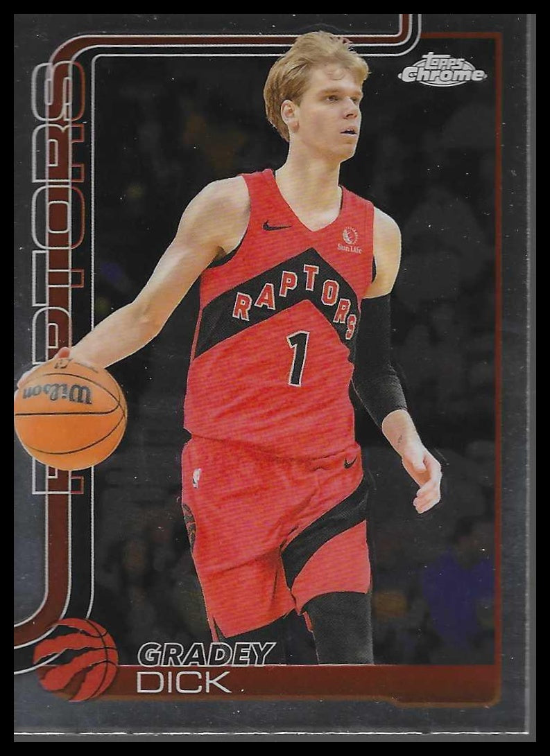 2025-26 Topps Chrome #214 Gradey Dick
