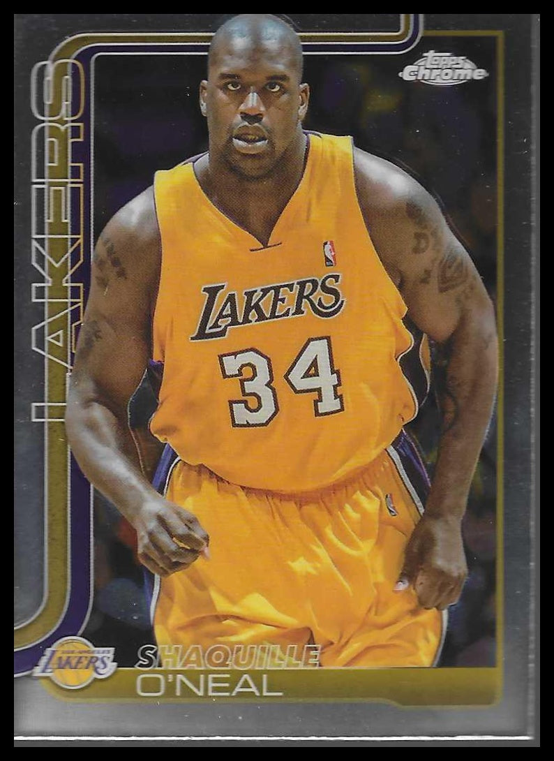 2025-26 Topps Chrome #242 Shaquille O'Neal