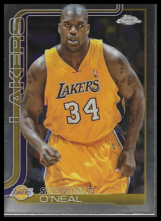 2025-26 Topps Chrome #242 Shaquille O'Neal