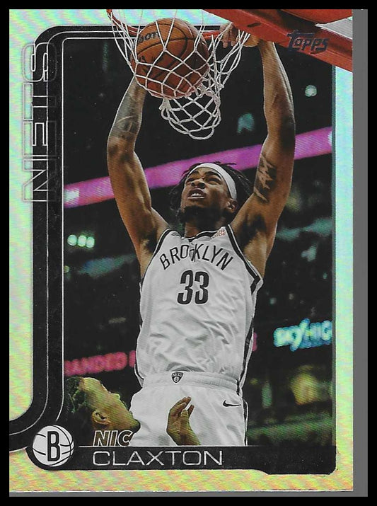 2025-26 Topps #10 Nic Claxton Holo Foil