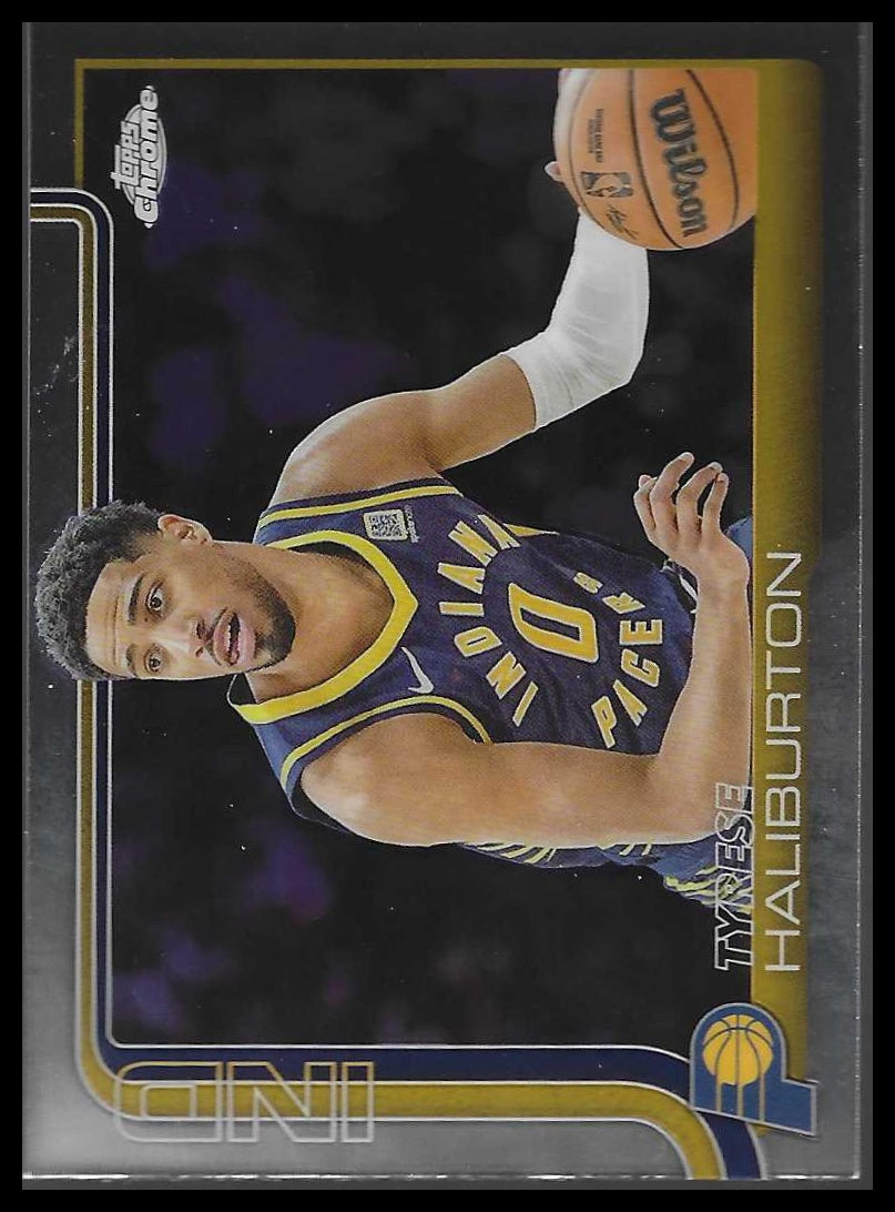 2025-26 Topps Chrome #3 Tyrese Haliburton