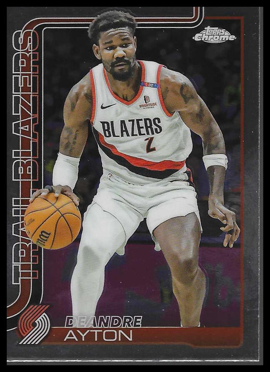 2025-26 Topps Chrome #168 Deandre Ayton