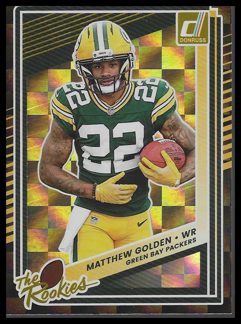 2025 Donruss #18 Matthew Golden The Rookies