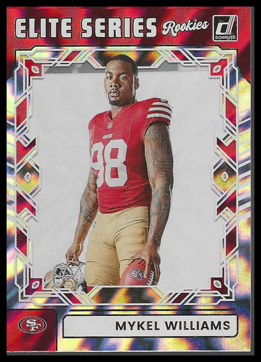 2025 Donruss #ESR-MWS Mykel Williams The Elite Series Rookies