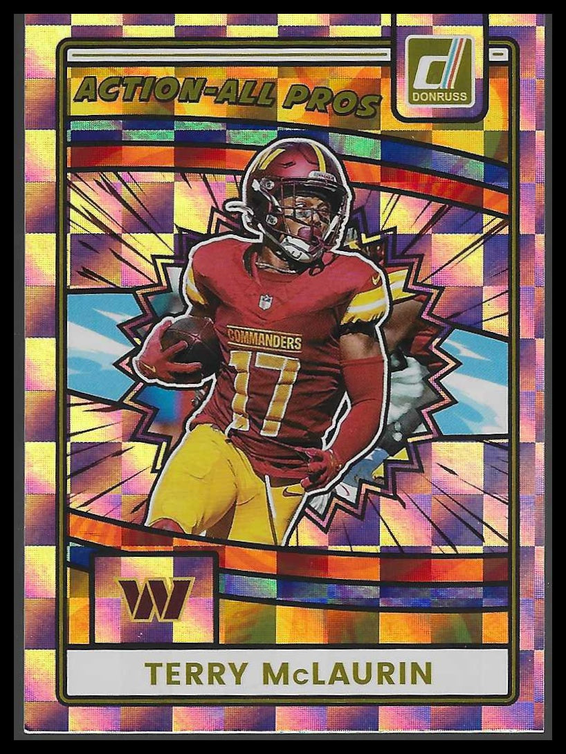 2025 Donruss #AAP-TMC Terry McLaurin Action-All Pros