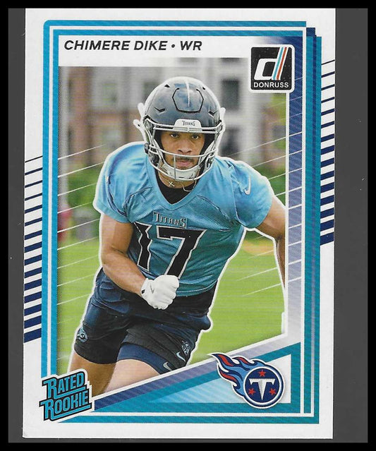 2025 Donruss #387 Chimere Dike