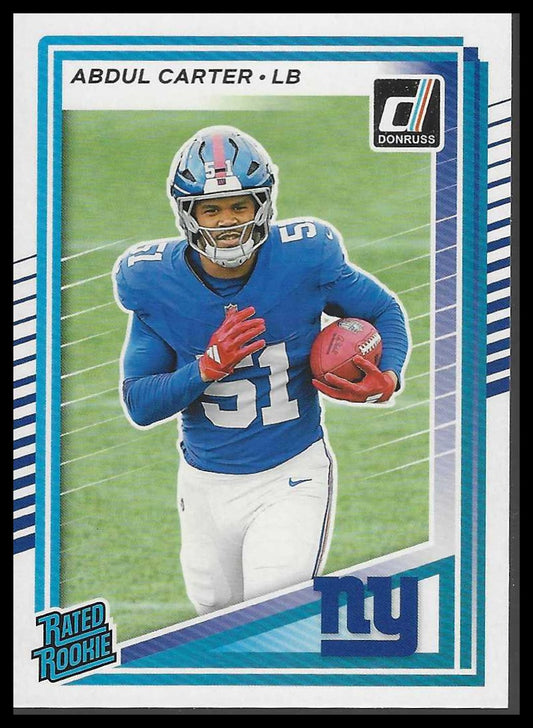 2025 Donruss #315 Abdul Carter