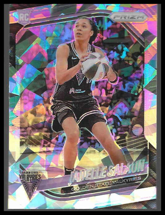 2025 Panini Prizm WNBA #20 Janelle Salaun Ice Prizms