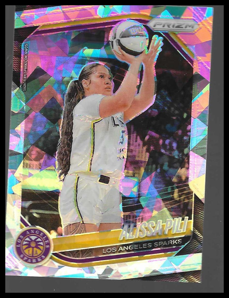 2025 Panini Prizm WNBA #78 Alissa Pili Ice Prizms