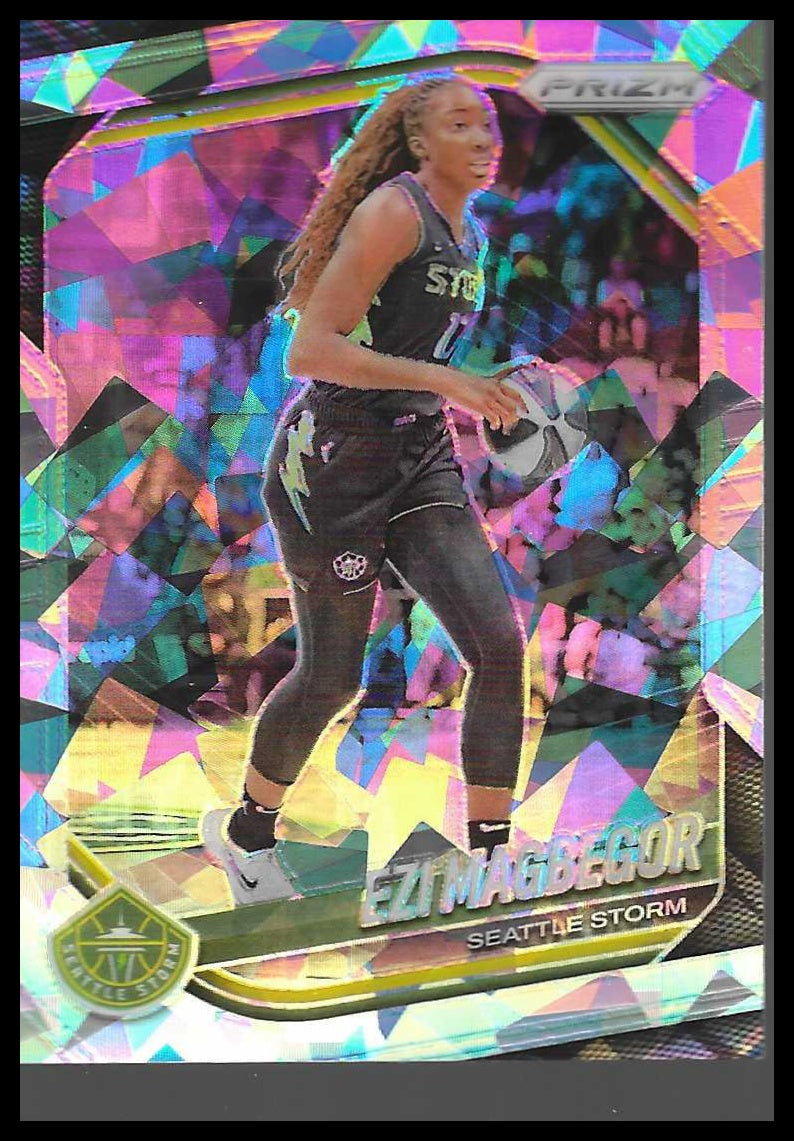 2025 Panini Prizm WNBA #36 Ezi Magbegor Ice Prizms