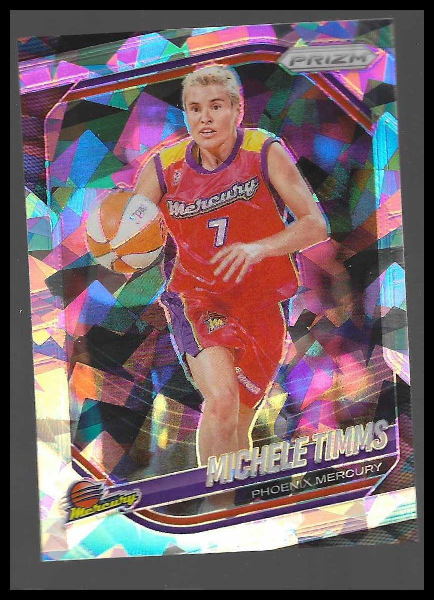 2025 Panini Prizm WNBA #133 Michele Timms Ice Prizms