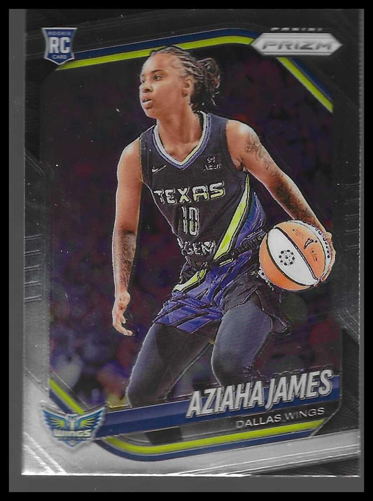 2025 Panini Prizm WNBA #83 Aziaha James