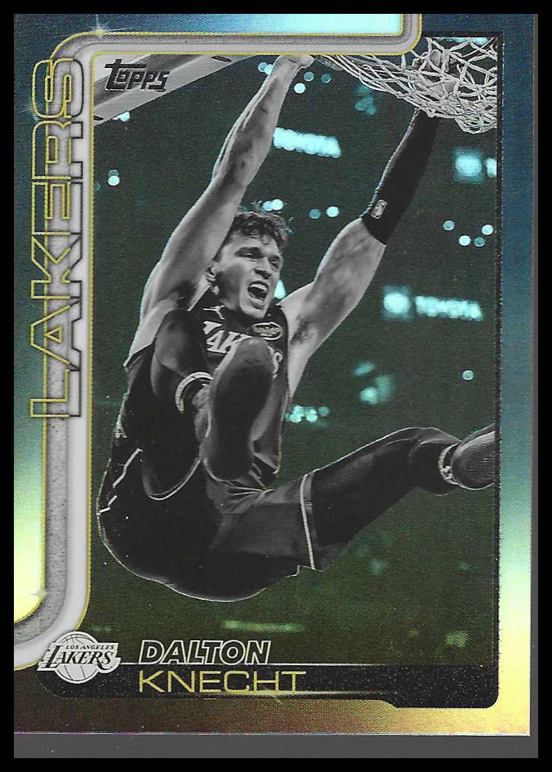 2025-26 Topps #153 Dalton Knecht Blackout