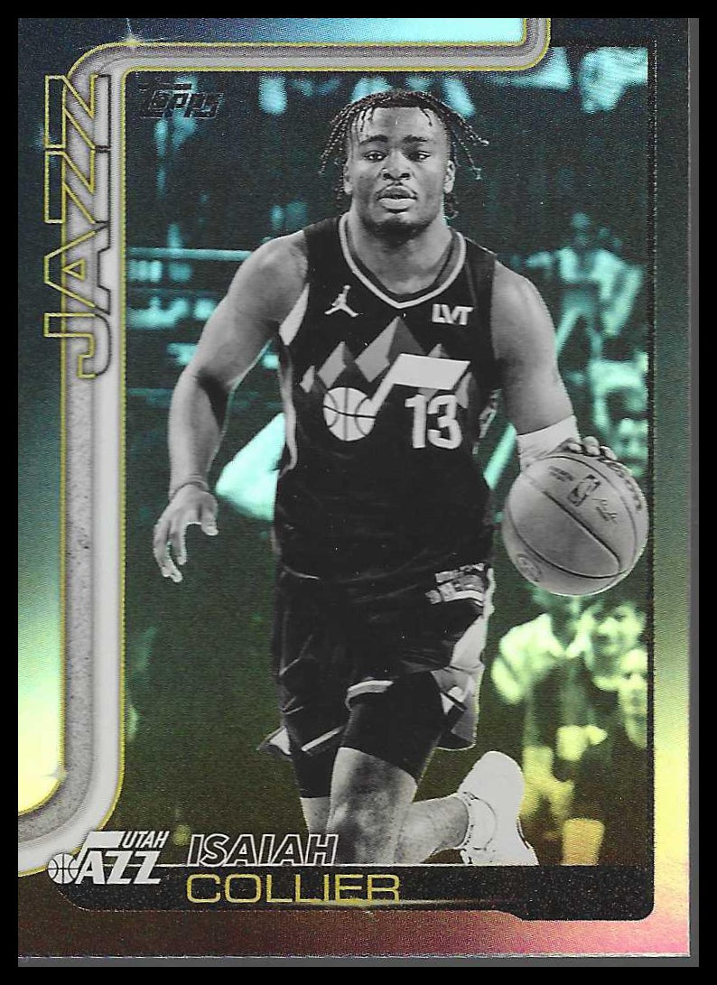 2025-26 Topps #133 Isaiah Collier Blackout
