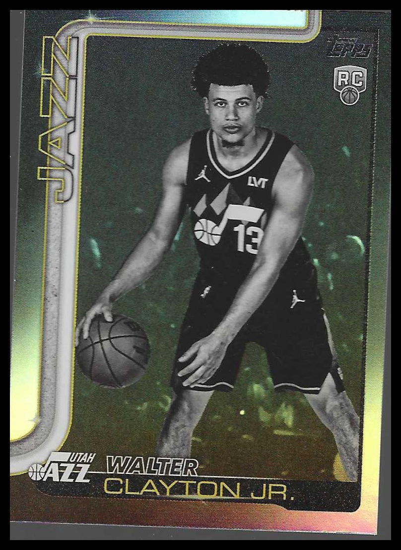 2025-26 Topps #218 Walter Clayton Jr. Blackout