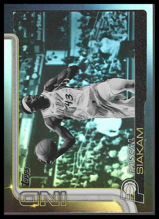 2025-26 Topps #53 Pascal Siakam Blackout