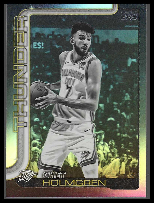 2025-26 Topps #118 Chet Holmgren Blackout