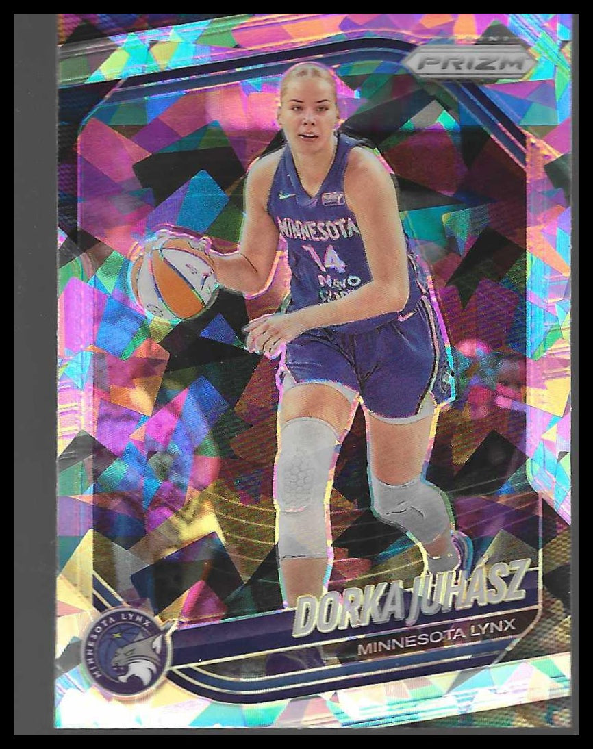 2025 Panini Prizm WNBA #109 Dorka Juhasz Ice Prizms