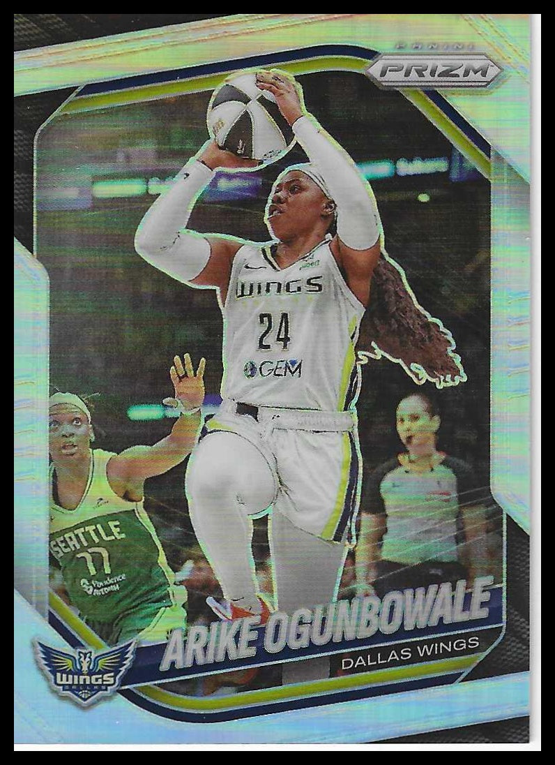 2025 Panini Prizm WNBA #73 Arike Ogunbowale Silver Prizms