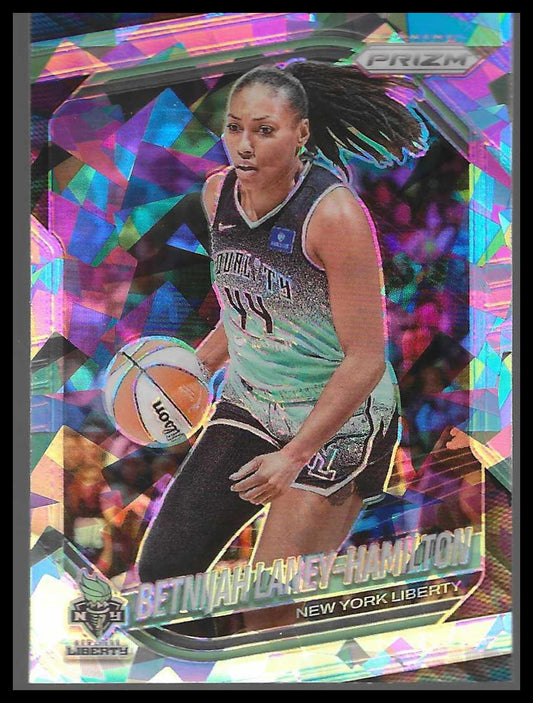 2025 Panini Prizm WNBA #114 Betnijah Laney-Hamilton Ice Prizms