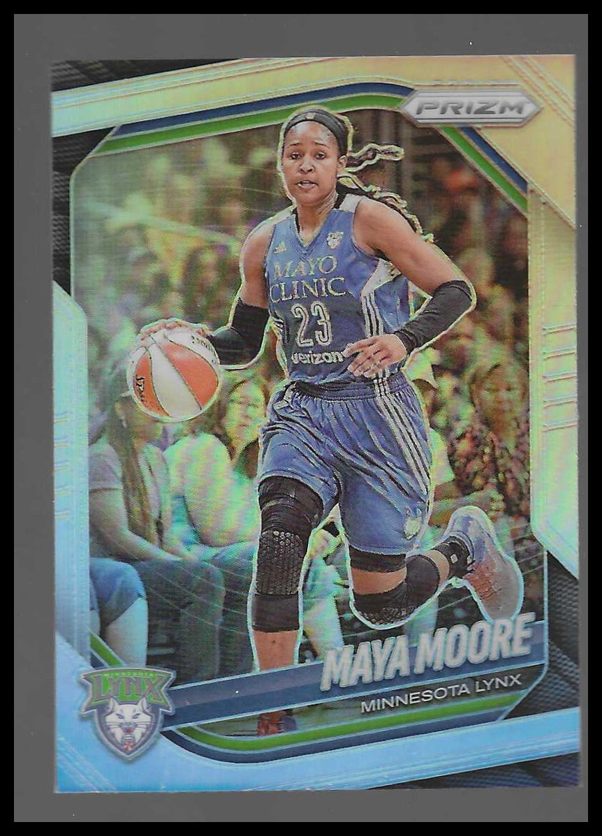 2025 Panini Prizm WNBA #135 Maya Moore Silver Prizms