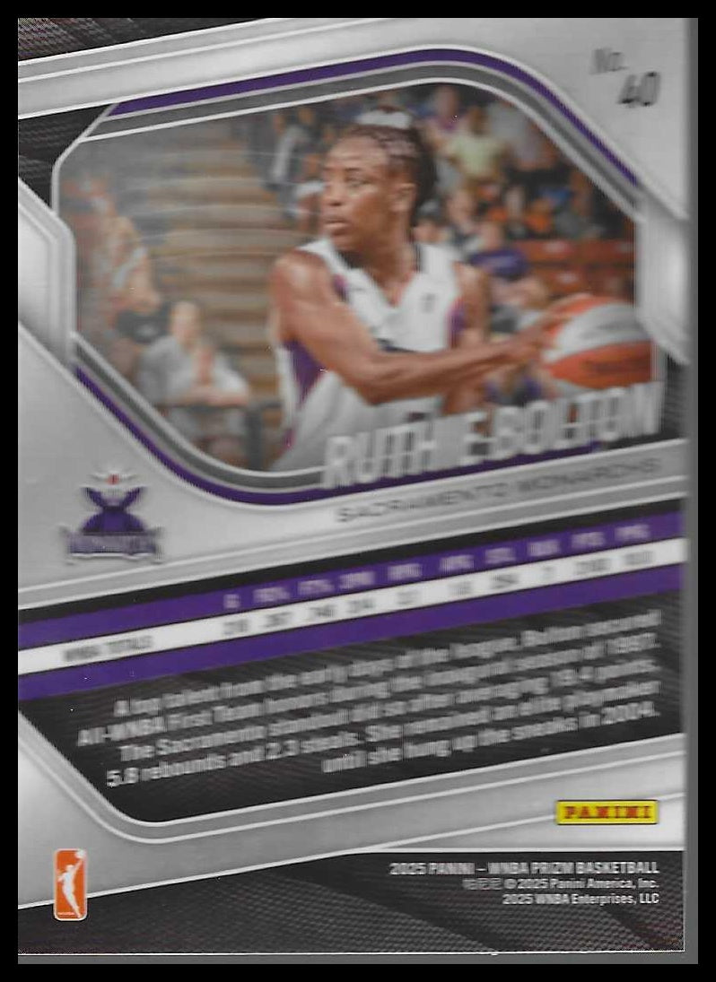 2025 Panini Prizm WNBA #40 Ruthie Bolton