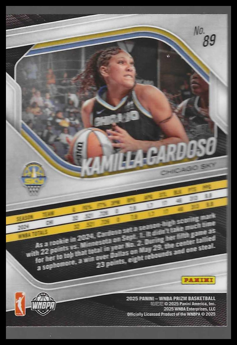 2025 Panini Prizm WNBA #89 Kamilla Cardoso