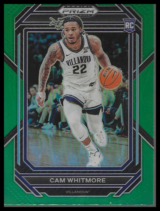 2023 Panini Prizm Draft Picks #98b Cam Whitmore Green