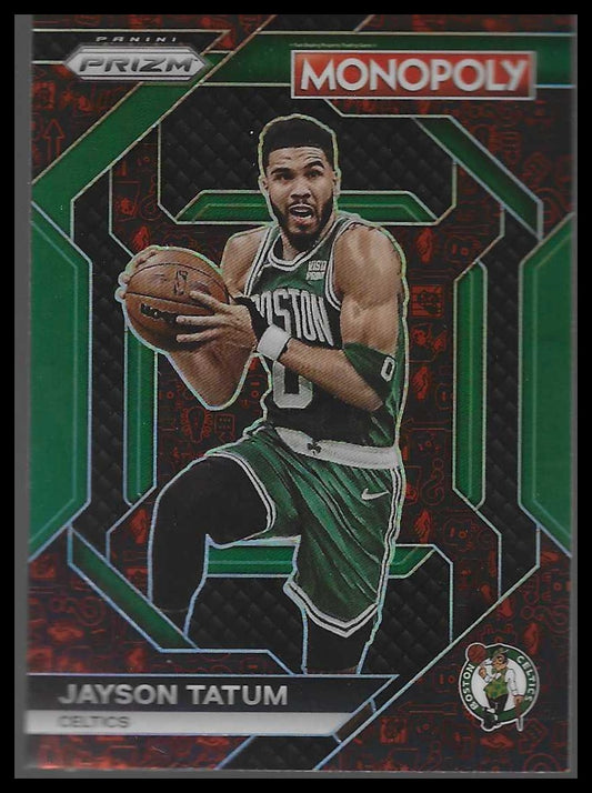 2023-24 Panini Prizm Monopoly #PS2 Jayson Tatum All-Star Monopoly Red Pattern