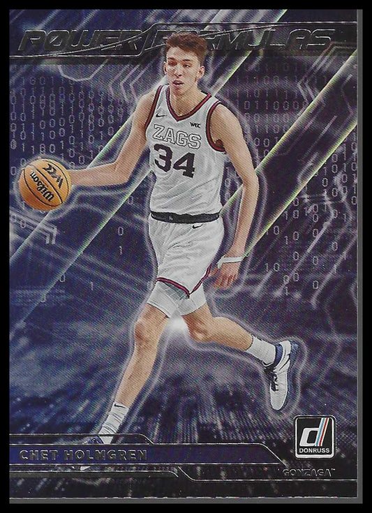 2022 Panini Chronicles Draft Picks #PF-CHE Chet Holmgren Power Formulas