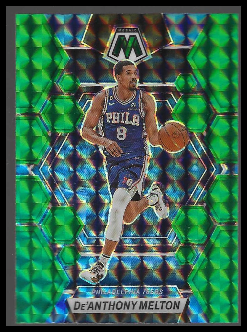 2022-23 Panini Mosaic #117 De'Anthony Melton Green