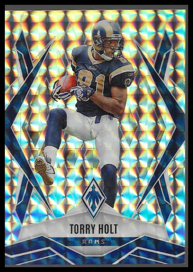 2025 Panini Phoenix #137 Torry Holt Silver Pyramids Prizm