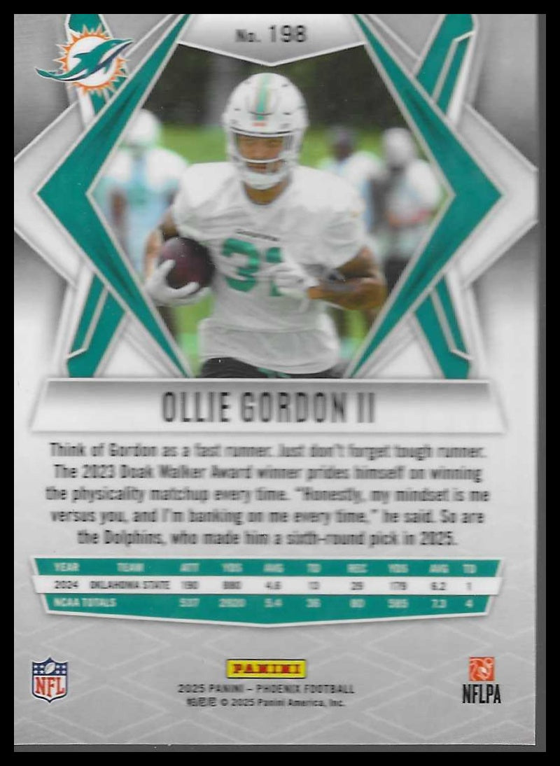 2025 Panini Phoenix #198 Ollie Gordon II