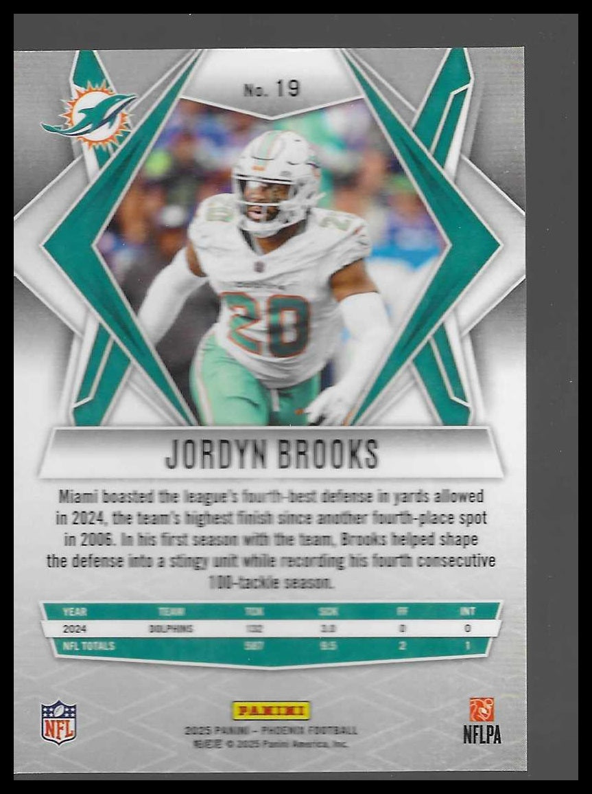 2025 Panini Phoenix #19 Jordyn Brooks