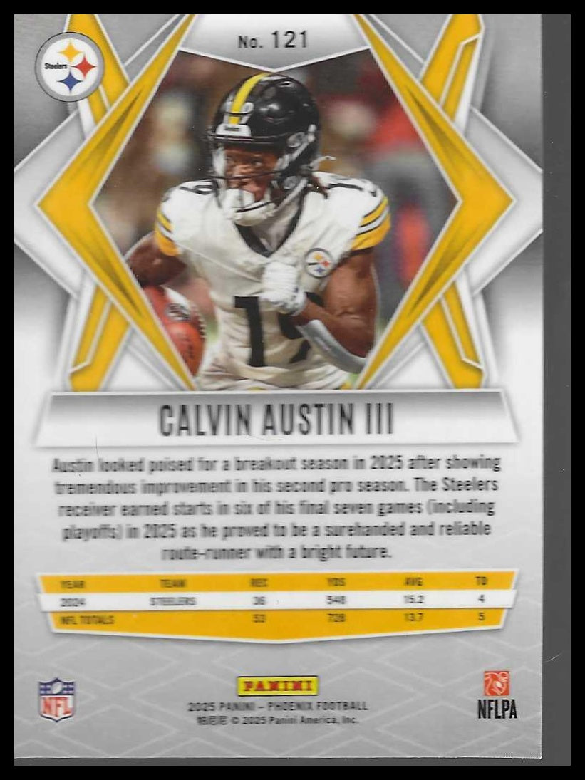 2025 Panini Phoenix #121 Calvin Austin III