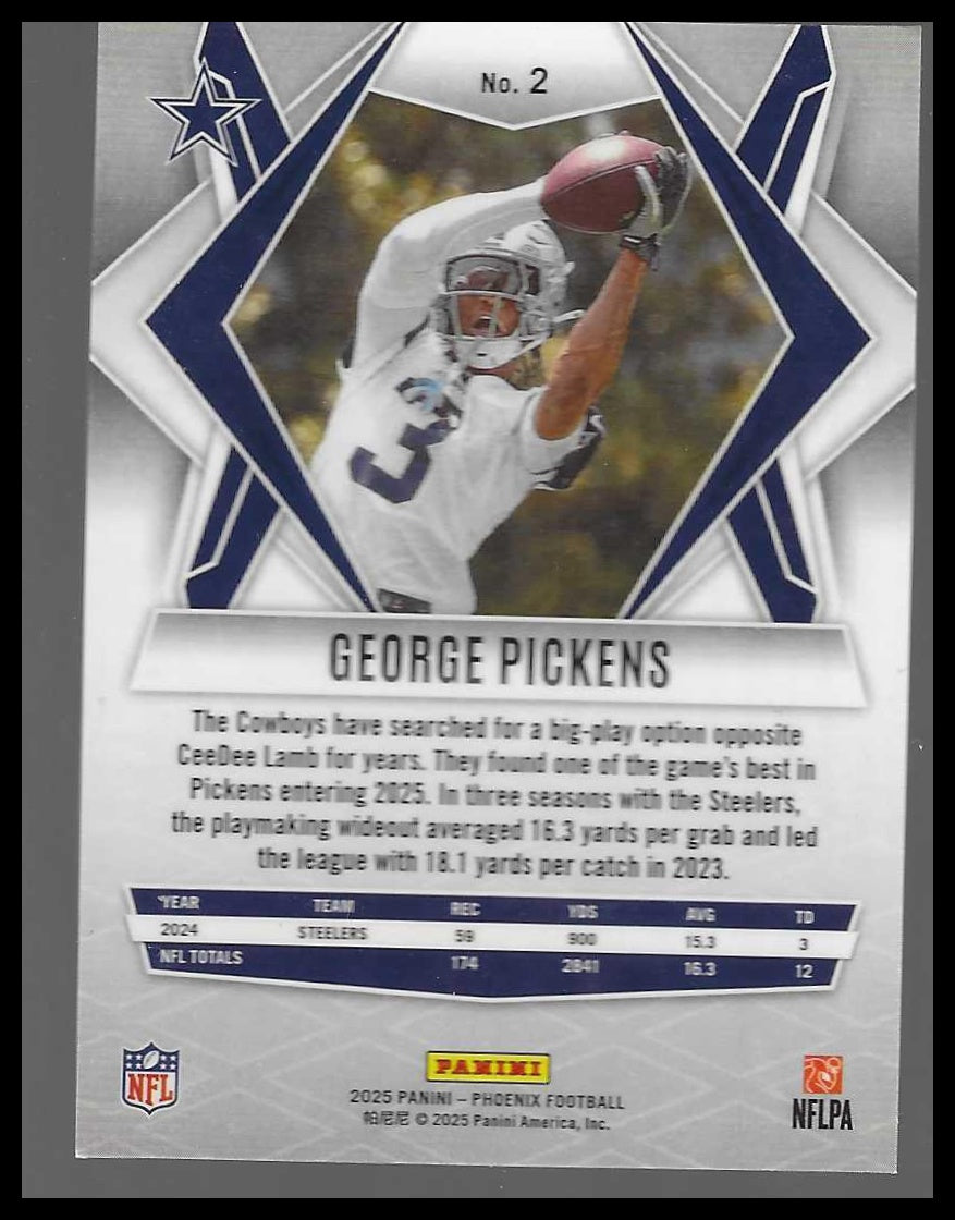 2025 Panini Phoenix #2 George Pickens