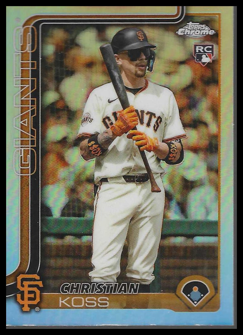 2025 Topps Chrome Update #USC26 Christian Koss Refractors