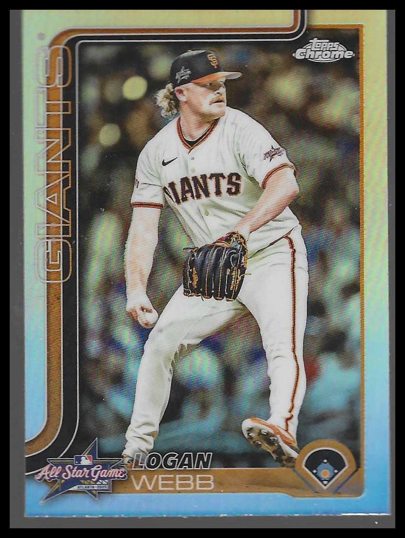 2025 Topps Chrome Update #ASGC-46 Logan Webb 2025 All-Star Game