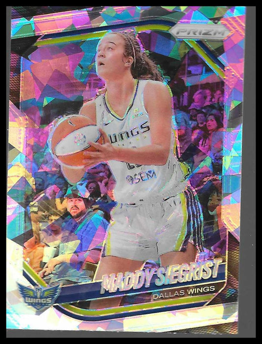 2025 Panini Prizm WNBA #50 Maddy Siegrist Ice Prizms