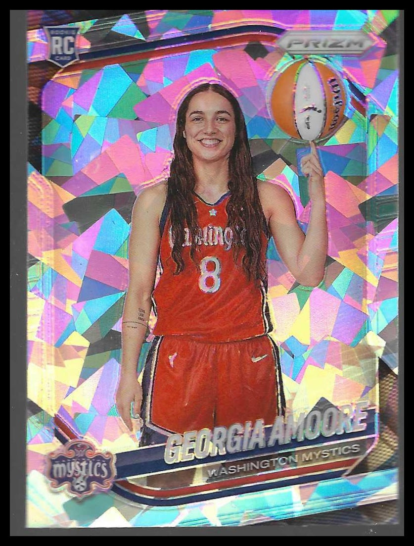 2025 Panini Prizm WNBA #140 Georgia Amoore Ice Prizms