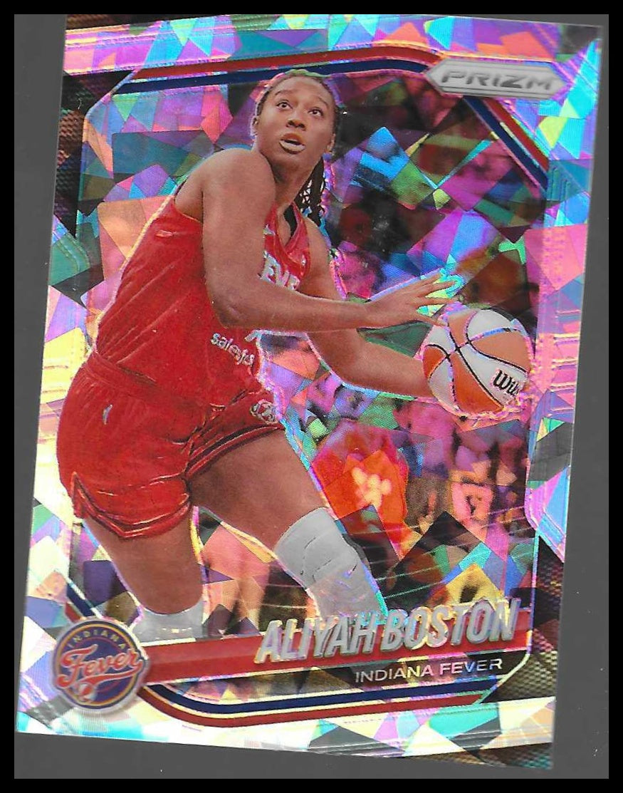 2025 Panini Prizm WNBA #75 Aliyah Boston Ice Prizms