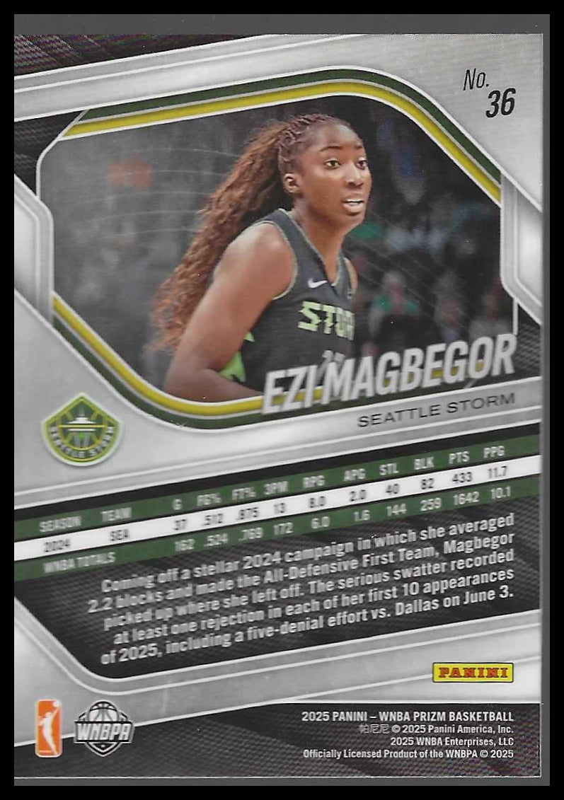 2025 Panini Prizm WNBA #36 Ezi Magbegor