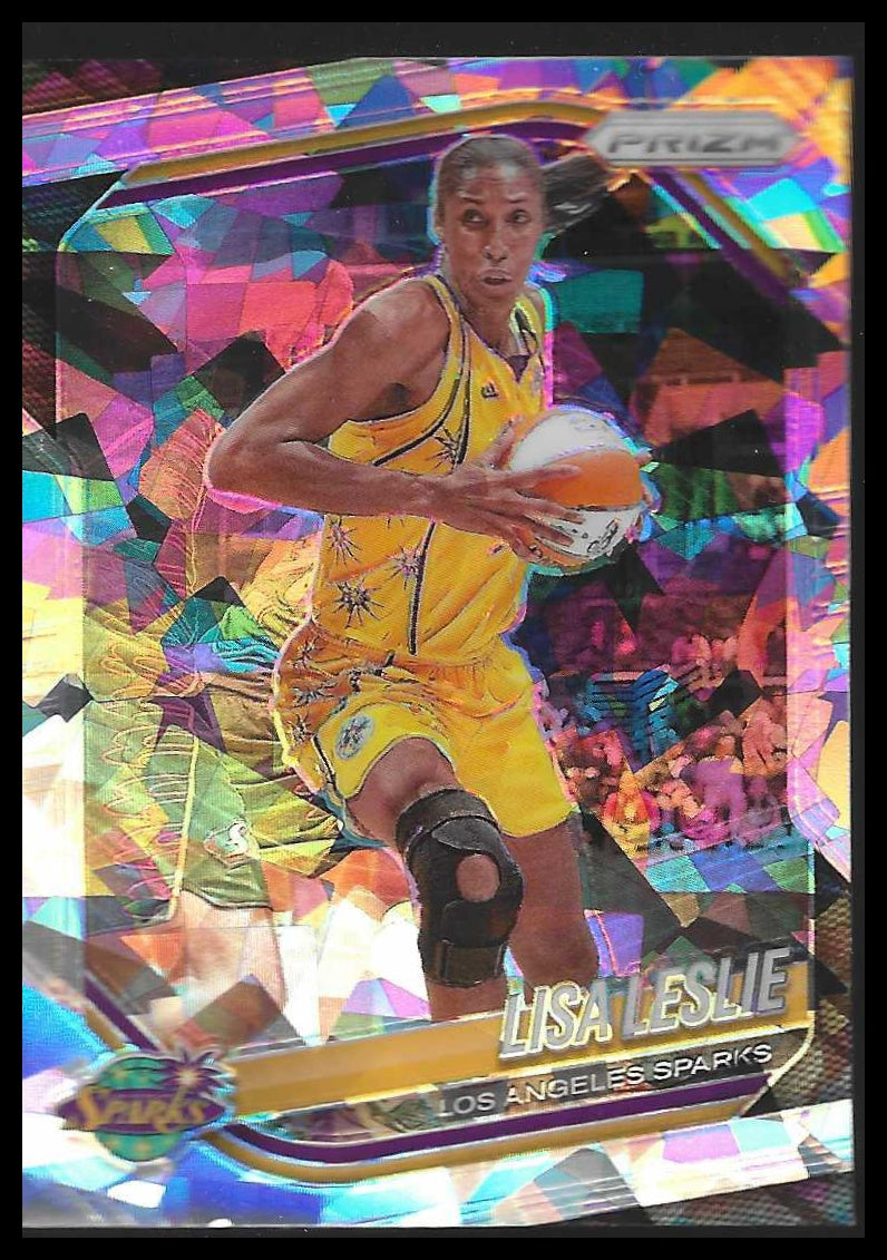 2025 Panini Prizm WNBA #106 Lisa Leslie Ice Prizms