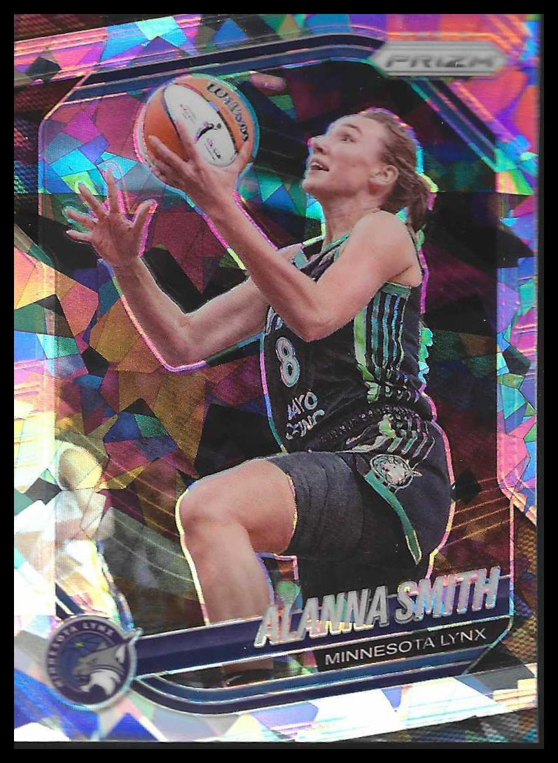 2025 Panini Prizm WNBA #101 Alanna Smith Ice Prizms