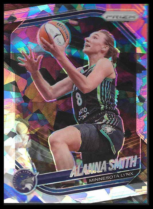 2025 Panini Prizm WNBA #101 Alanna Smith Ice Prizms
