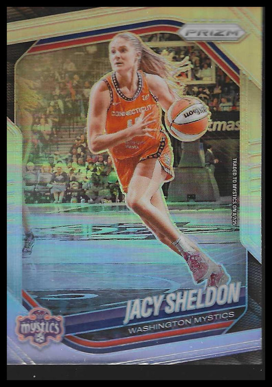 2025 Panini Prizm WNBA #113 Jacy Sheldon Silver Prizms