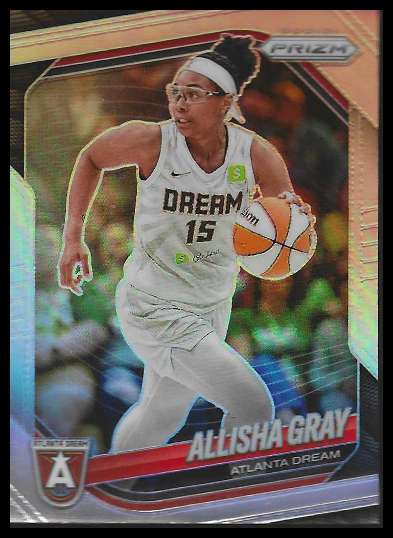 2025 Panini Prizm WNBA #16 Allisha Gray Silver Prizms